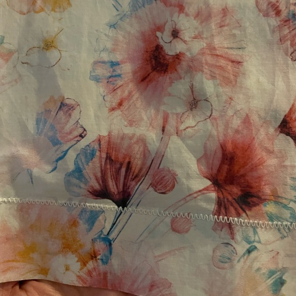 Rebecca Taylor silk blend floral top - Picture 4 of 7